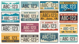 front and rear license plate requirements
