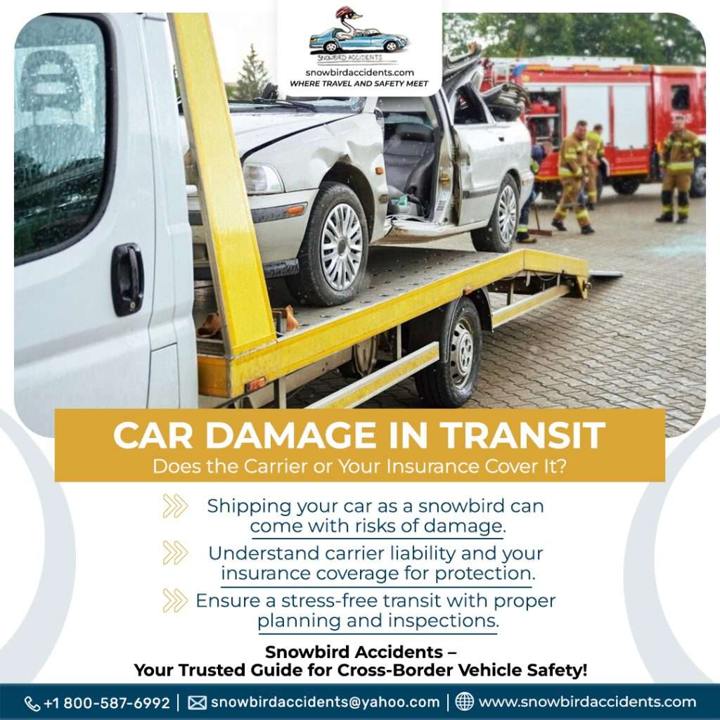 Car damage in transits